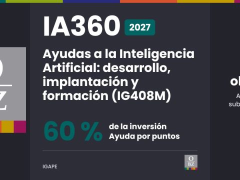 IA360 (IG408M) 2027 del IGAPE: ayudas a la inteligencia artificial, hasta el 60 % de la inversión, ayuda por puntos