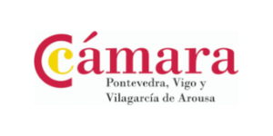 Logotipo de la Cámara de Comercio de Pontevedra, Vigo y Vilagarcía de Arousa, entidad que gestiona programas de ayudas para pymes