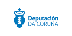 Logotipo de la Deputación da Coruña Logotipo de la Deputación da Coruña, administración provincial que convoca ayudas a empresas y emprendedores de municipios de A Coruña