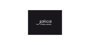 Logotipo de Turismo de Galicia (Galicia, el buen camino) Logotipo de Turismo de Galicia (Galicia, el buen camino), organismo de la Xunta de Galicia que convoca ayudas al sector turístico