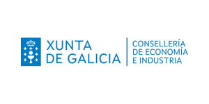 Logotipo de la Xunta de Galicia, Consellería de Economía e Industria Logotipo de la Xunta de Galicia, Consellería de Economía e Industria, organismo que convoca ayudas y subvenciones de industria y energía en Galicia